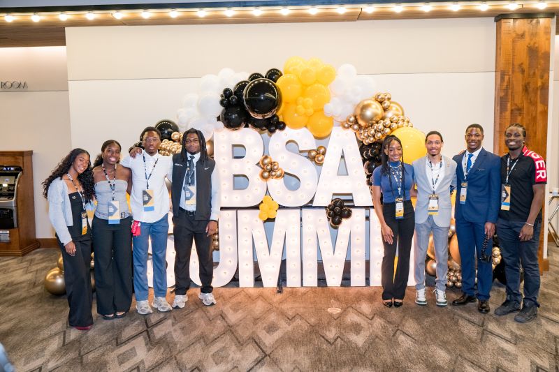 Student-athlete community at the Black Student-Athlete Summit